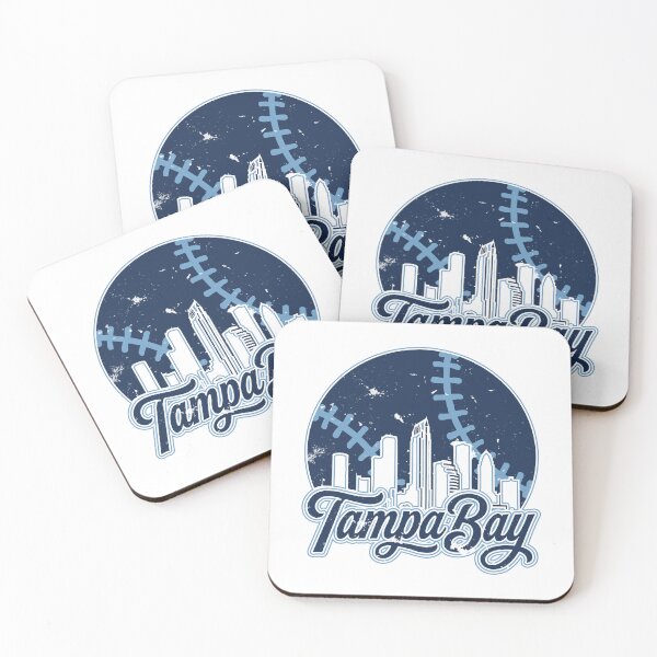 Item preview, Tampa Bay Baseball Skyline Vintage designed and sold by MASMUS27.