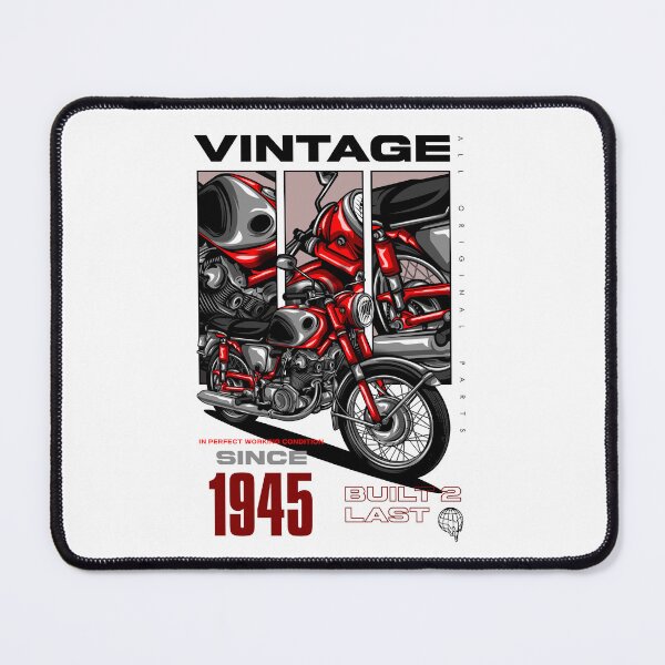 Item preview, Vintage Motorcycle Bikers Motorbike Birthday 1945 designed and sold by JRRTs.