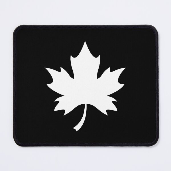 Item preview, White Canadian Maple Leaf Design designed and sold by pattern-archive.