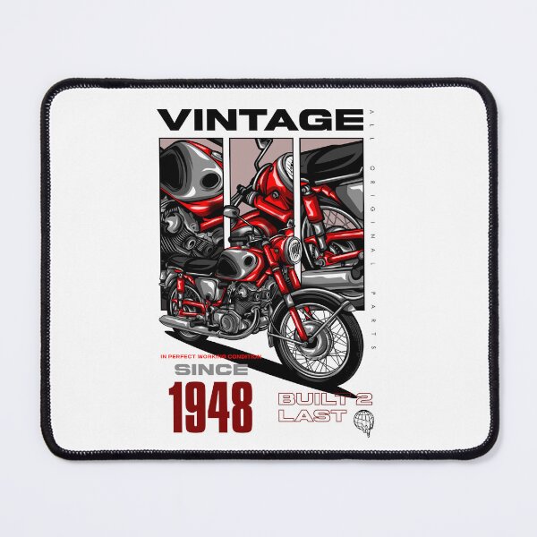 Item preview, Vintage Motorcycle Bikers Motorbike Birthday 1948 designed and sold by JRRTs.
