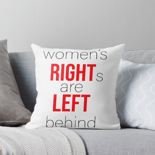 Item preview, women's rights are left behind black letter designed and sold by AgdBol.