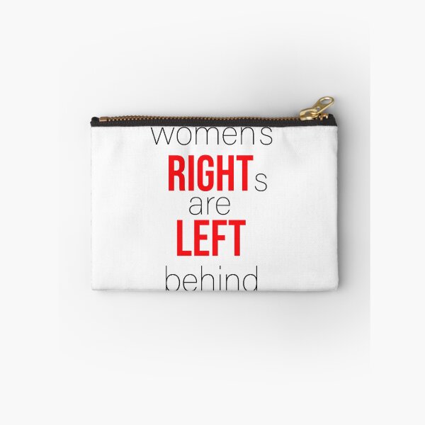Item preview, women's rights are left behind black letter designed and sold by AgdBol.