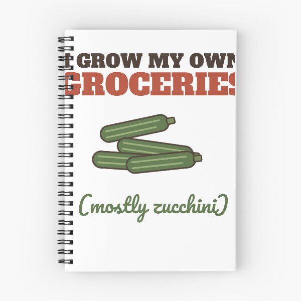 Item preview, I Grow My Own Groceries Funny Zucchini Garden designed and sold by HenAndHeller.
