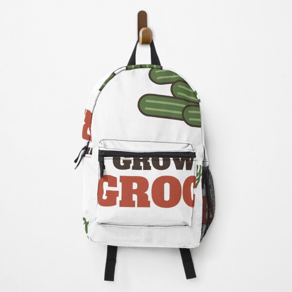 Item preview, I Grow My Own Groceries Funny Zucchini Garden designed and sold by HenAndHeller.