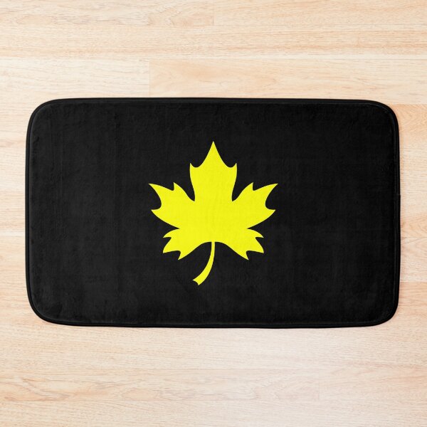 Item preview, Yellow Canadian Maple Leaf Design designed and sold by pattern-archive.