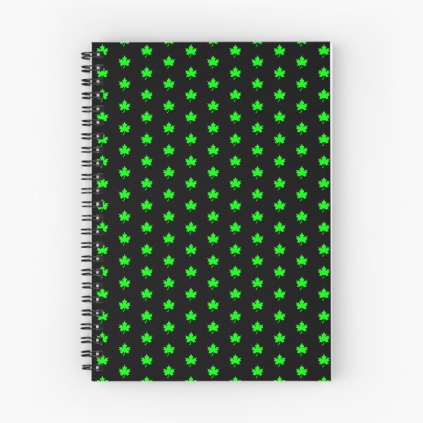 Item preview, Lime Canadian Maple Leaf Design designed and sold by pattern-archive.