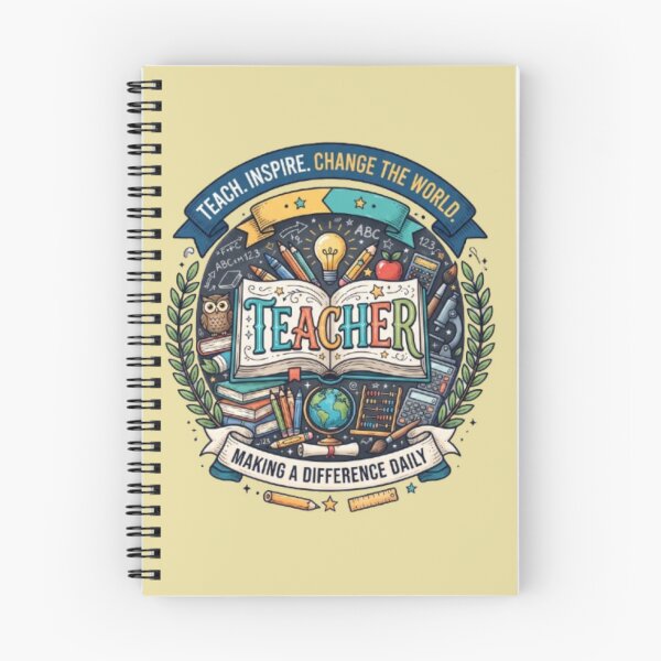 Item preview, Teach Inspire Change The World Teacher Shirt designed and sold by PixelStyle Studio.