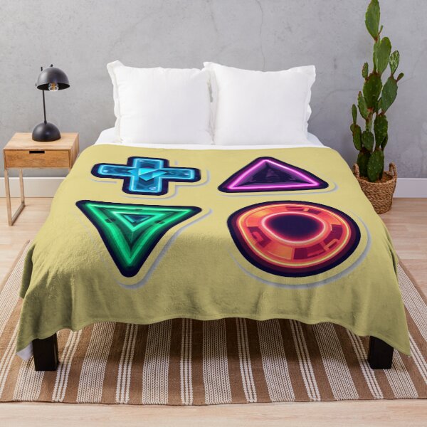 Item preview, Retro Gamer Controller Buttons Neon Icons designed and sold by MargaretPolanco.