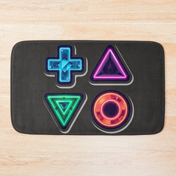 Item preview, Retro Gamer Controller Buttons Neon Icons designed and sold by MargaretPolanco.