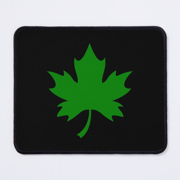 Item preview, Green Canadian Maple Leaf Design designed and sold by pattern-archive.