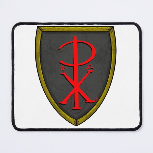 Item preview, Chi rho shield designed and sold by Chillateez.