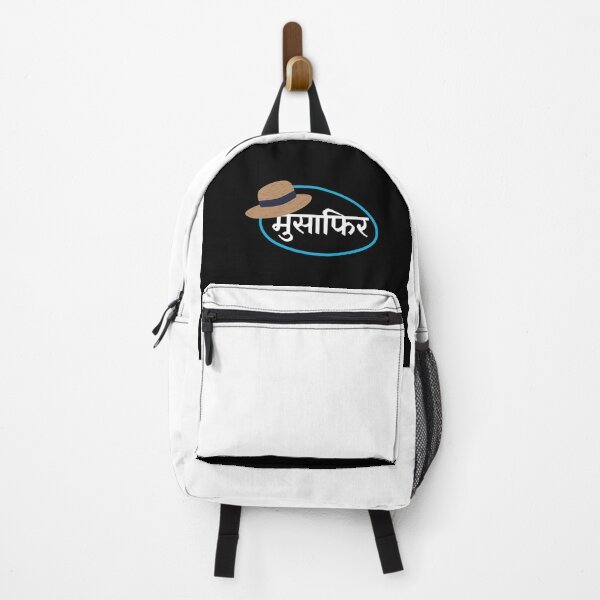 Item preview, Musafir Hindi Traveler Typography Minimalist Design designed and sold by Skillaskibid .