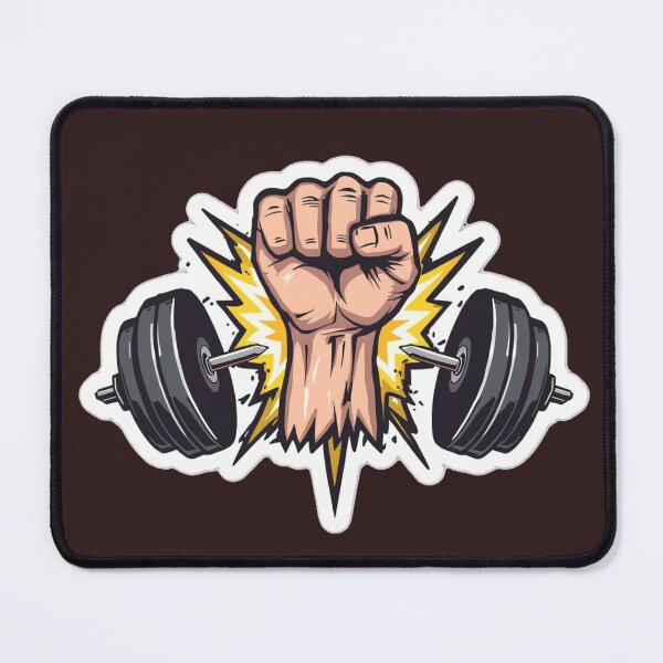 Item preview, Iron Fist Gym Motivation designed and sold by MargaretPolanco.