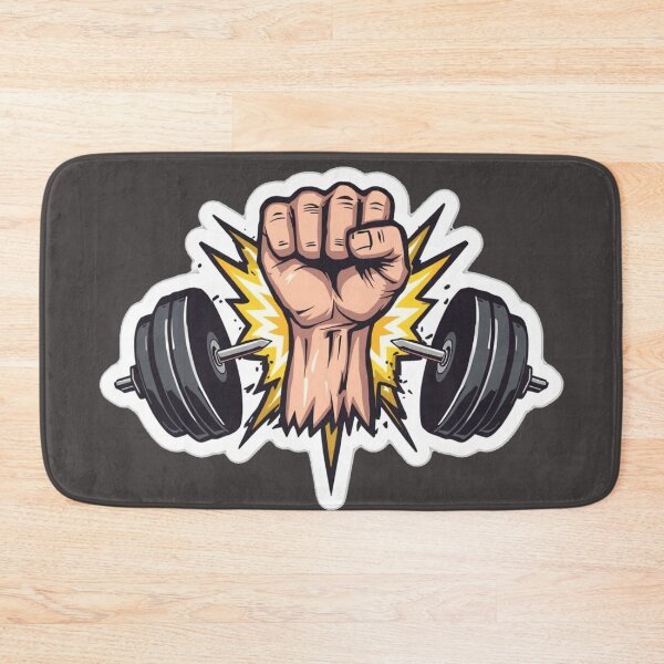 Item preview, Iron Fist Gym Motivation designed and sold by MargaretPolanco.