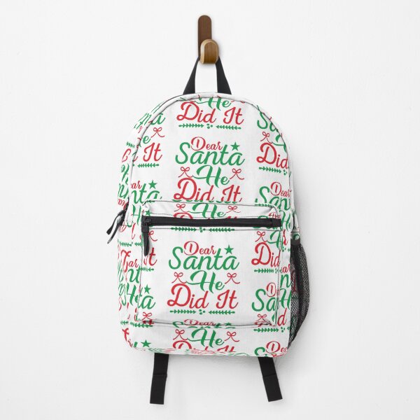 Item preview, Dear Santa He Did It Funny Christmas Quote Holiday Vibes designed and sold by FuzionRaptor.