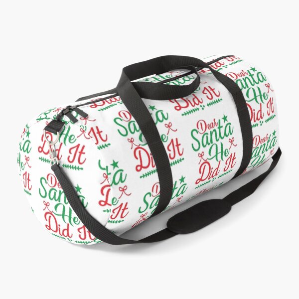 Item preview, Dear Santa He Did It Funny Christmas Quote Holiday Vibes designed and sold by FuzionRaptor.