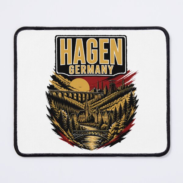 Item preview, Hagen Germany Vintage Travel Tourism designed and sold by TravelersGems.