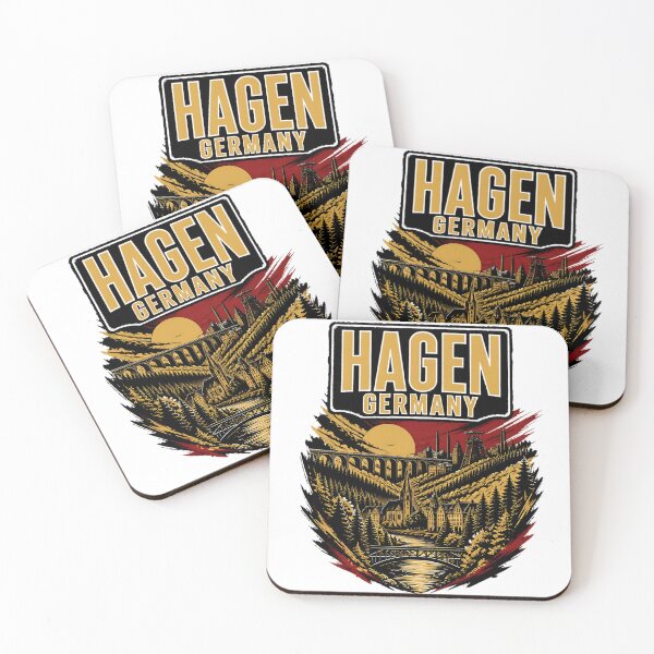 Item preview, Hagen Germany Vintage Travel Tourism designed and sold by TravelersGems.