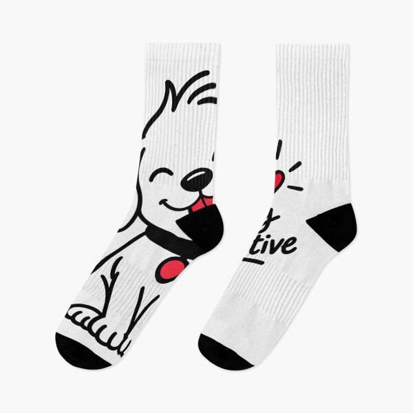 Item preview, Stay Pawsitive Puppy Doodle designed and sold by Down Zero.