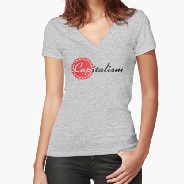 Fitted V-Neck T-Shirt