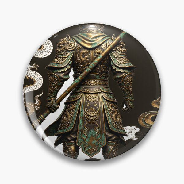 Artikelvorschau, Ancient Bronze Sun Wukong Back View Dragon entworfen und verkauft von DigArtis.