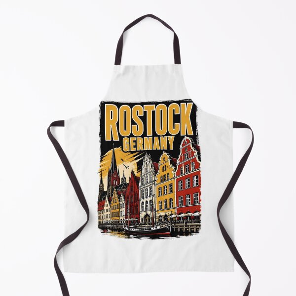 Item preview, Rostock Germany Vintage Travel Tourism designed and sold by TravelersGems.