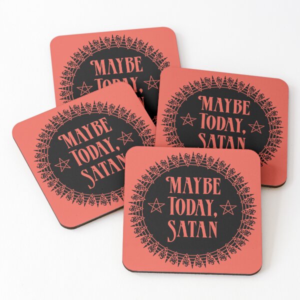 Item preview, Maybe Today, Satan designed and sold by JenDGraphicDesign.