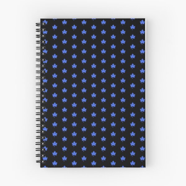 Item preview, Royal Blue Canadian Maple Leaf Design designed and sold by pattern-archive.
