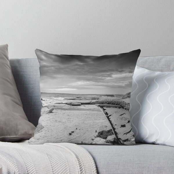 Item preview,  Dramatic Clouds and Weathered Fishing Wreck designed and sold by Faith Based Decor & Art &Gifts.
