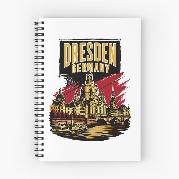 Item preview, Dresden Germany Vintage Travel Tourism designed and sold by TravelersGems.