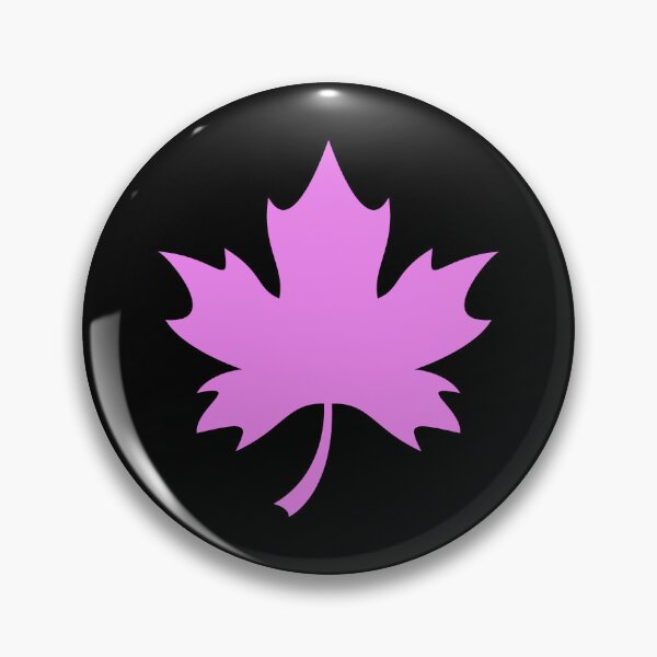 Item preview, Violet Canadian Maple Leaf Design designed and sold by pattern-archive.