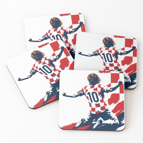 Item preview,  Number 10 Soccer Celebration Print | First Time Forever Print | Croatia Inspired Football Art designed and sold by Studio pod Burom.