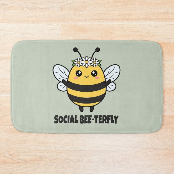 Item preview, Social Bee-terfly Funny Bee designed and sold by Rocklights.