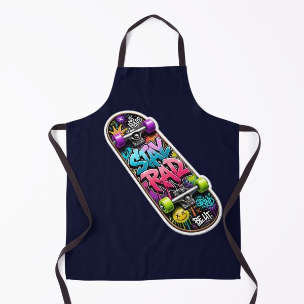 Item preview, Stay Rad Skateboard Graffiti Urban Street Style Design designed and sold by MargaretPolanco.