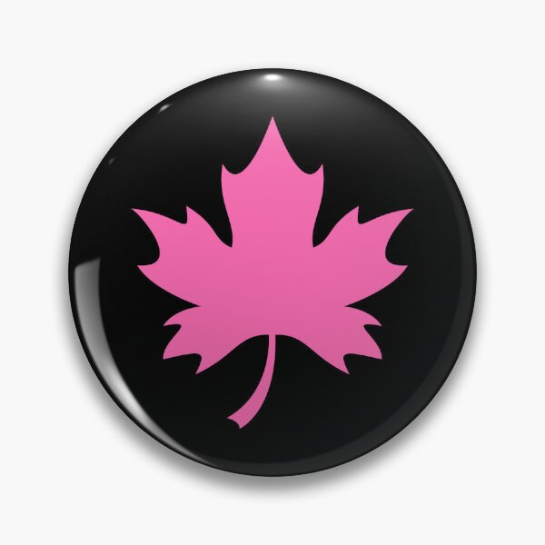 Item preview, Pink Canadian Maple Leaf Design designed and sold by pattern-archive.