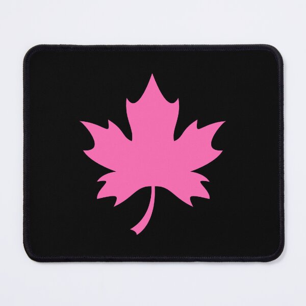 Item preview, Pink Canadian Maple Leaf Design designed and sold by pattern-archive.
