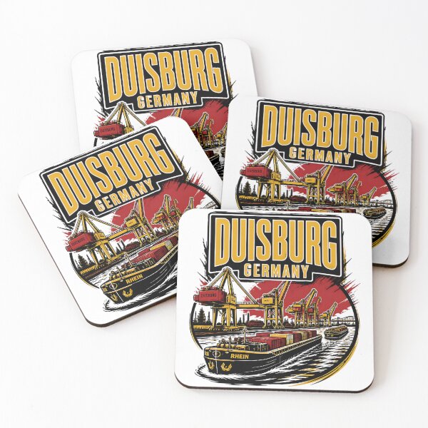 Item preview, Duisburg Germany Vintage Travel Tourism designed and sold by TravelersGems.