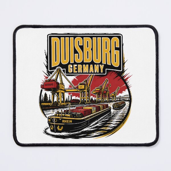 Item preview, Duisburg Germany Vintage Travel Tourism designed and sold by TravelersGems.