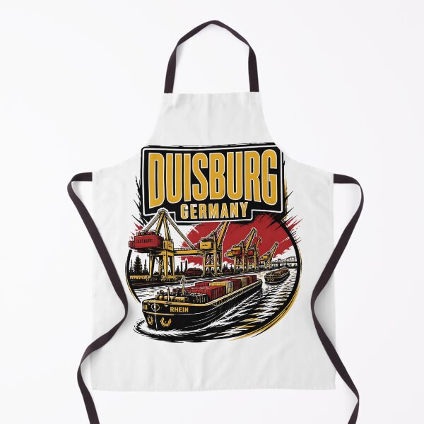 Item preview, Duisburg Germany Vintage Travel Tourism designed and sold by TravelersGems.