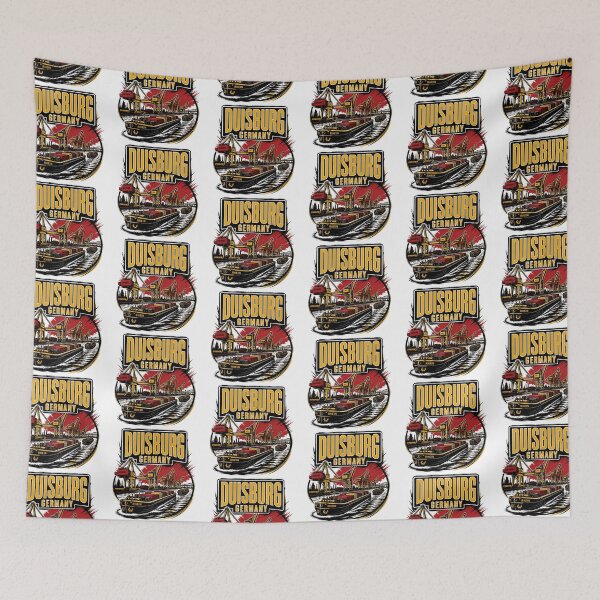 Item preview, Duisburg Germany Vintage Travel Tourism designed and sold by TravelersGems.