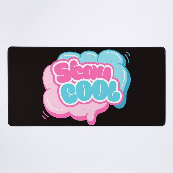 Item preview, Stay Cool Pink and Blue Graffiti Bubble Art designed and sold by Rynasvz.