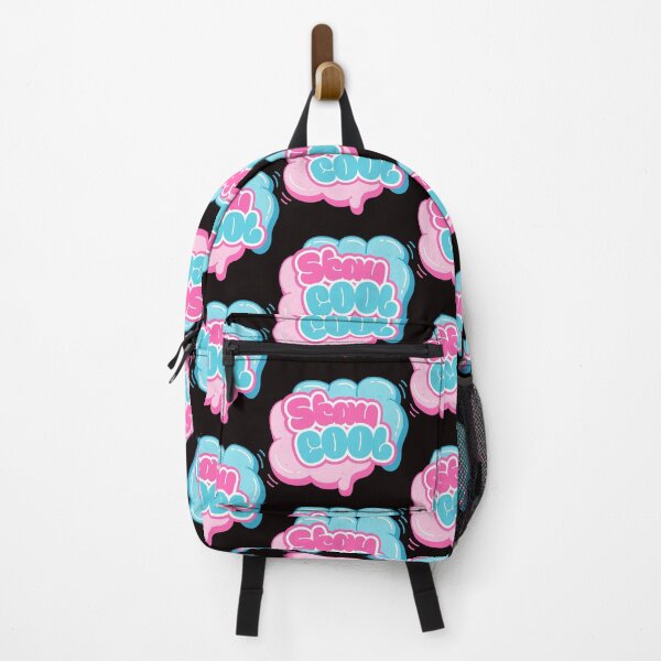 Item preview, Stay Cool Pink and Blue Graffiti Bubble Art designed and sold by Rynasvz.