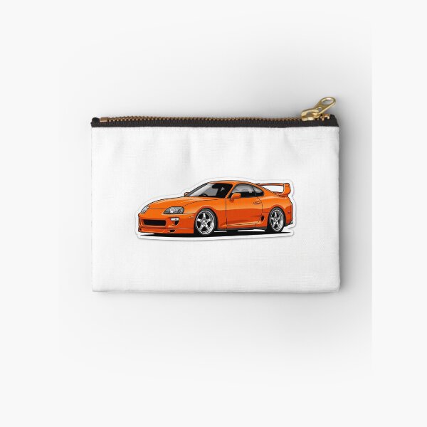 Item preview, Iconic Orange Supra MK4 Turbo Car Sticker designed and sold by Fixnovaguide.