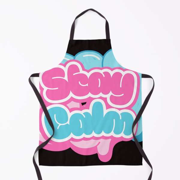 Item preview, Just Breathe Pink & Blue Cloud Typography designed and sold by Rynasvz.
