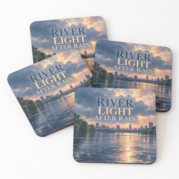 Item preview, River Light After Rain Scenic Memory designed and sold by aihrgdesign.
