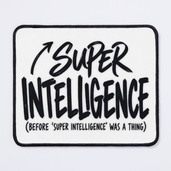 Item preview, Super Intelligence Before It Was a Thing Premium T-Shirt designed and sold by omar ousalah.
