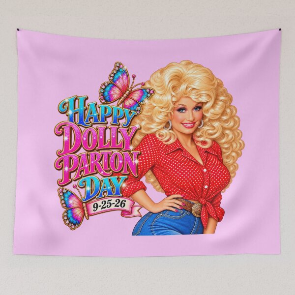 Item preview, Happy Dolly Parton Day 2 designed and sold by Dawne's Designs.