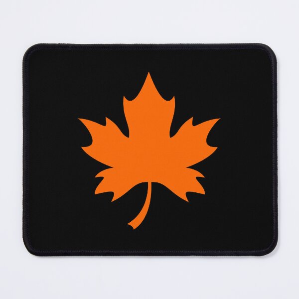 Item preview, Orange Canadian Maple Leaf Design designed and sold by pattern-archive.