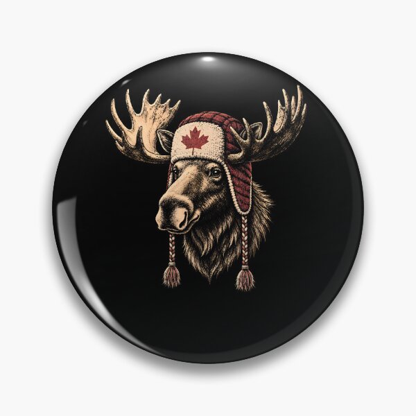 Item preview, Canada Moose Canadian Pride Canada Maple Leaf designed and sold by snailslowdance.
