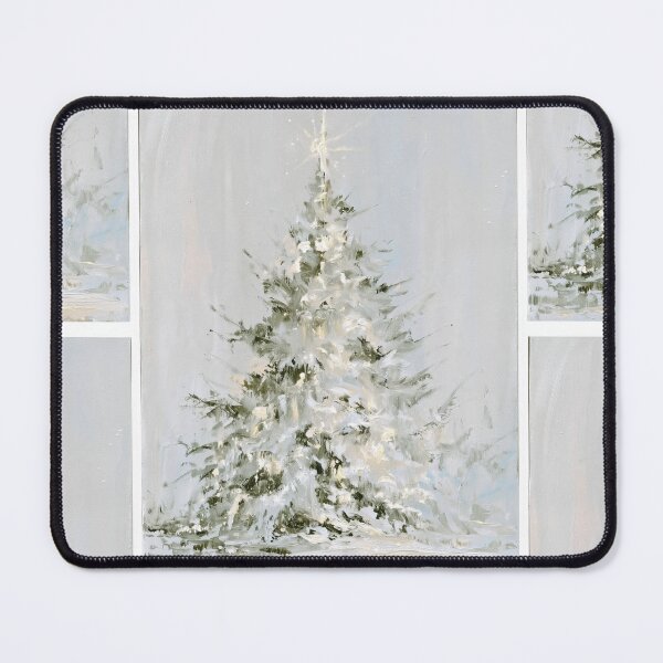 Item preview, Snowy Christmas Tree card designed and sold by MendaciousMina.